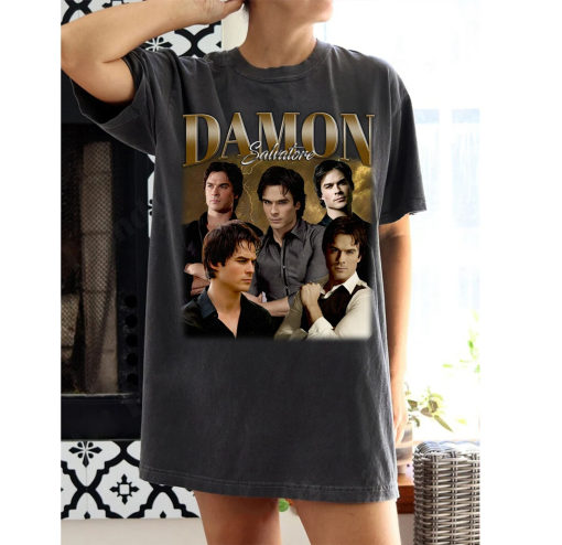 Damon Salvatore Shirts, Damon Salvatore T-Shirt, Damon Salvatore Tees, Damon Salvatore Hoodie, Damon Salvatore Sweatshirt, Trendy T-Shirt