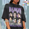 Retro Damon Salvatore Shirt-Damon Salvatore Sweatshirt,Damon Salvatore T-shirt,Damon Salvatore Merch,ian somerhalder shirt,Diares Sweatshirt