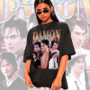 Limited Damon salvatore shirt 90s tee vampire tshirt Vintage Bootleg Style T-Shirt vampire sweatshirt