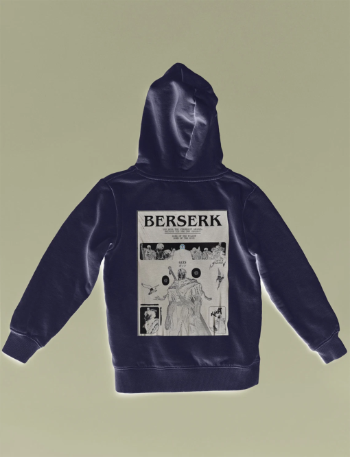 Vintage Limited Berserk Unisex Hoodie, 90’s Inspired Retro Anime Hoodie, Gift for Manga Fan