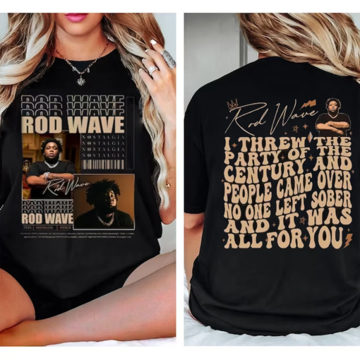 Rod Wave Nostalgia Album Shirt, Rod Wave Shirt, Nostalgia 90s Rap Music Shirt, Rod Wave Beautiful Mind Shirt Trending Shirt, Gift for Fans