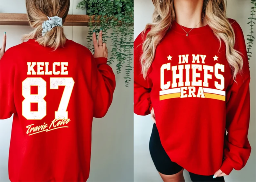 Two Sided Eras Sweatshirt, Football Sweatshirt, Football Fan Gifts, Football Shirt, Eras Tour Movie Shirt, Eras Tour Shirt, Concert Shirt