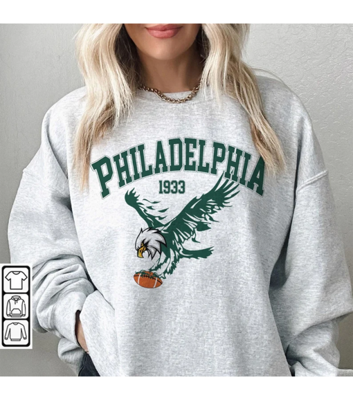 Philadelphia Football Shirt, Go Birds Gang EST 1933 shirt, Sundays Are For The Birds, Philly Phiily Eagles Hoodie, Gifts For Him, Game DAy