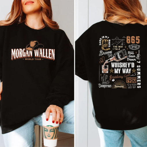 Morgan Wallen merch, Wallen Sweatshirt, Wallen Tour Sweatshirt, Concert Sweatshirt, Custom Sweatshirt, Country Sweatshirt, Wallen Concert