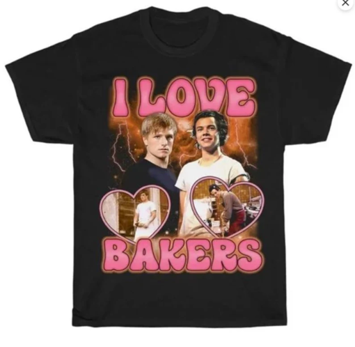 I Love Bakers Shirt, Harry Styles Shirt, Peeta Mellark Vintage Hoodie, Gift T-Shirt, Best Peeta Mellark SweatShirt Gift Idea Fan