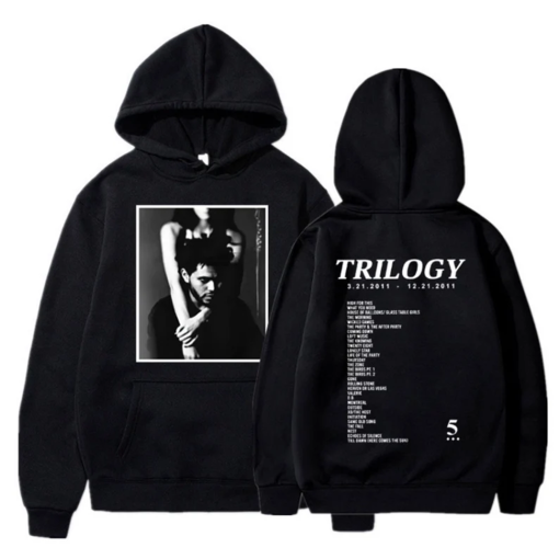 Trilogy Era: Vintage The Weeknd Printed Hoodie 2023 Streetwear