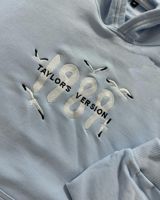 1989 Embroidered Unisex Sweatshirt Hoodie