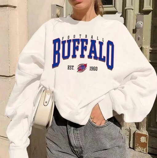 Buffalo Football Vintage Style Comfort Colors Sweatshirt, Buffalo Bill Crewneck, Bill Sweatshirt, Buffalo New York, Buffalo Fan Gift