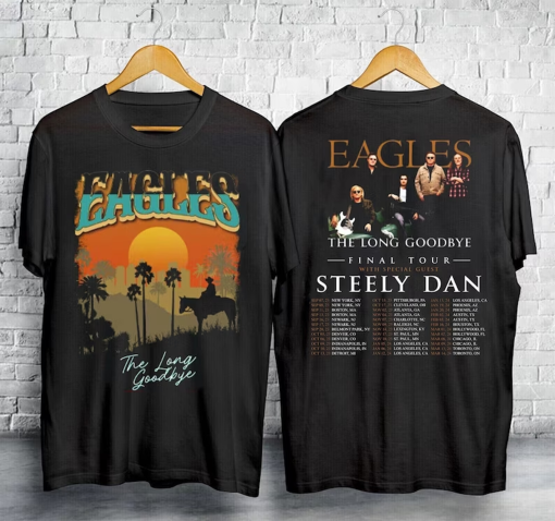 Eagles The Long Goodbye 2023 2024 Tour The California Concert T-shirt, Ts Merch Shirt, Music Tour 2023 Shirt