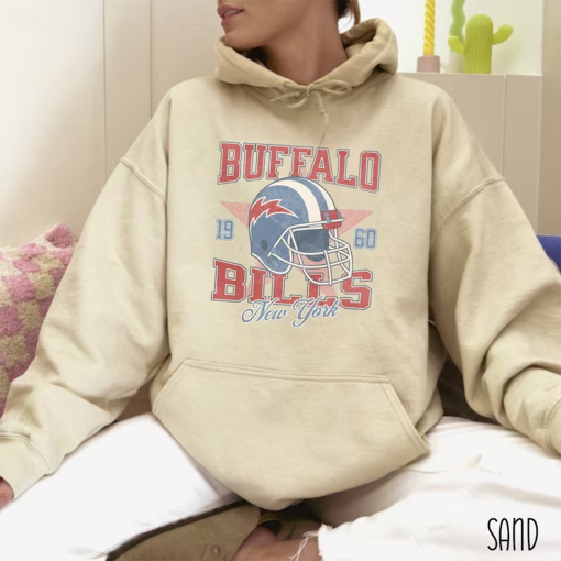 Buffalo Bills Hoodie, Vintage Style Buffalo Football Shirt, Bill Sweatshirt, Bills Football, Buffalo New York, Buffalo Fan Gift