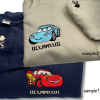 Embroidered Comic Hero 2 Character Inspiration Unisex Crewneck Sweatshirt 2