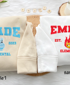 Elemental Ember and Wade – Embroidered Shirt