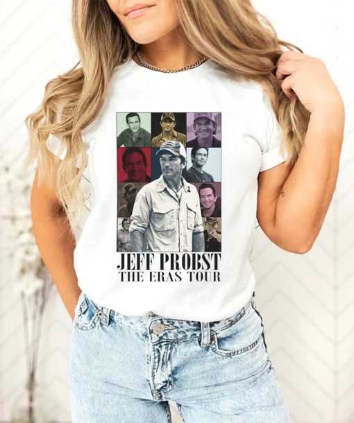 Vintage Jeff Probst The Eras Tour Sweatshirt, Jeff Probst Presenter Homage Shirt, Television Presenter Tee, TV Producer Shirt, Gift For Fan