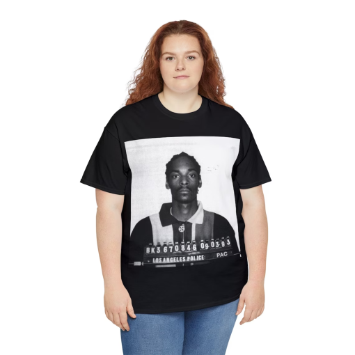 Snoop dogg mugshot unisex Heavy Cotton Tee