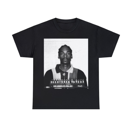 Snoop dogg mugshot unisex Heavy Cotton Tee