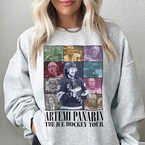 Artemi Panarin New York Ice Hockey Merch Shirt, Artemi Panarin Vintage 90s Bootleg Sweatshirts, Hockey American Eras Tour Fan