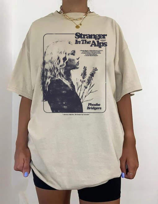 Vintage Pho.ebe Bridgers Lavender T-Shirt, PB Moon Song Shirt, Phoebe Bridgers Merch