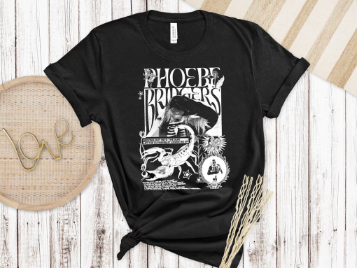 Phoebe Bridgers On Tour Unisex Shirt, Phoebe Bridgers Reunion Tour Shirt, Phoebe Bridgers Shirt, Singer Shirt, Gift For Fan