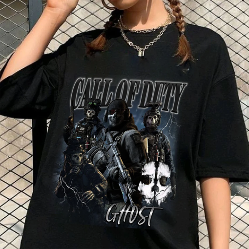 Call of Duty Ghosts Vintage Retro Shirt, Call of Duty: Ghosts Video Game Tee, Call of Duty Shirt, Ghost Vintage Retro Shirt, Video Game Tee