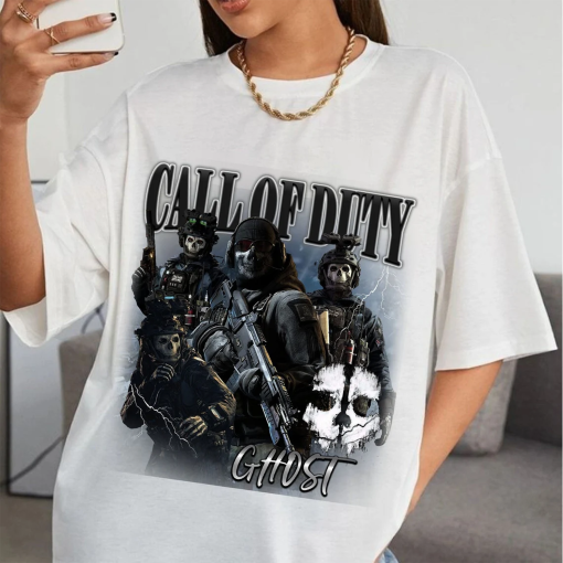 Call of Duty Ghosts Vintage Retro Shirt, Call of Duty: Ghosts Video Game Tee, Call of Duty Shirt, Ghost Vintage Retro Shirt, Video Game Tee