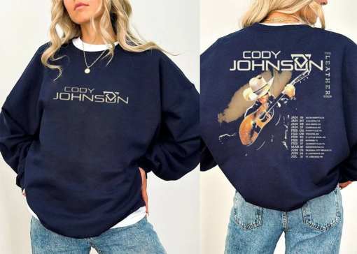 Co.dy John.son The Leather Tour 2024 Sweatshirt, Co.dy John.son Concert 2024, The Leather Tour Merch, Country Music Hoodie