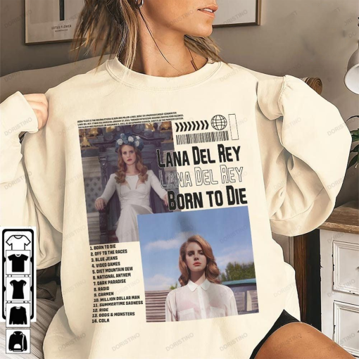 Lana Del Rey Born To Die New Album Vintage Bootleg Inspired Lana Del Rey Graphic Unisex New Album Singer Music Limited Edition T-shirts