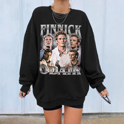 Finnick Odair Unisex Shirt Character Movie Series Actress Tshirt Bootleg Retro 90s Sweatshirt Design Classic Unisex Graphic, Gift for Fans