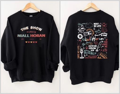 Niall Horan 2 Side Tshirt, The Show Album Track List 2 Sides Sweatshirt, Niall Horan The Show 2023 Shirt, Niall Horan Music Tour Shirt