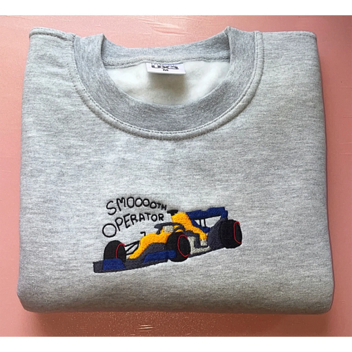 Smooth operator car Embroidered Sweatshirt