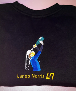 Lando- champagne Embroidered Sweatshirt