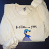 Angel numbers – any number Embroidered Sweatshirt