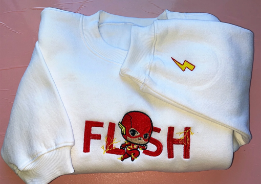 The flash Embroidered Sweatshirt