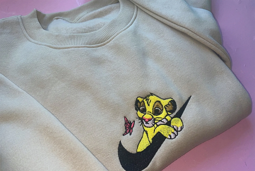 Lion king Embroidered Sweatshirt