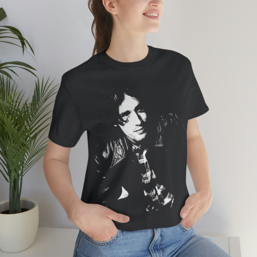 Jeff Buckley tribute on bella canvas, jeff buckley classic photo Unisex Jersey Short Sleeve Tee