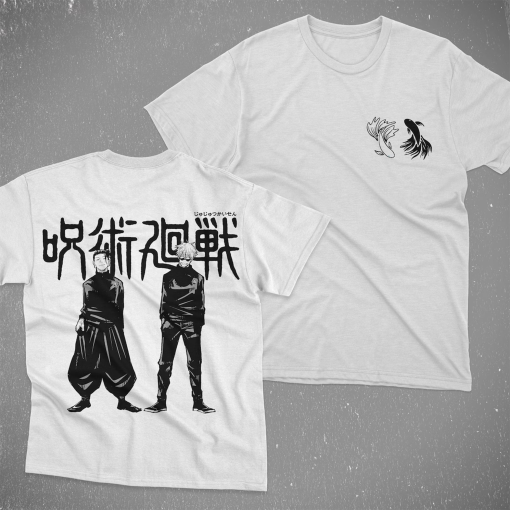 Jujutsu Kaisen Shirt – Gojo Satoru Shirt – Geto Suguru Shirt – Gojo Geto Shirt – Itadori Yuji Shirt – Satosugu – Anime Fan Gift