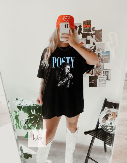 Post Malone, Post Malone Merch, Love Rapper Shirt, Fan Post Malone Shirt, Posty Twelve Carate Tour, Ghost Malone Tshirt, Posty Sweatshirt