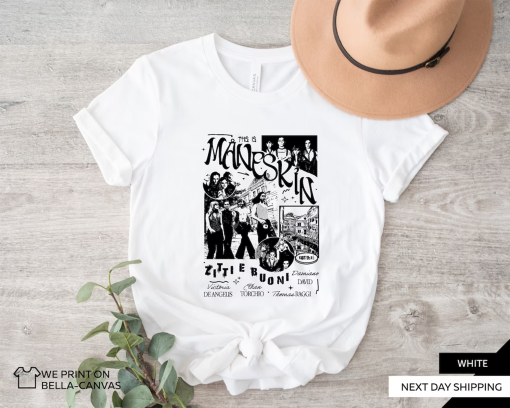 Maneskin Tour 2022 Shirt, Maneskin T-shirt, Vintage shirt