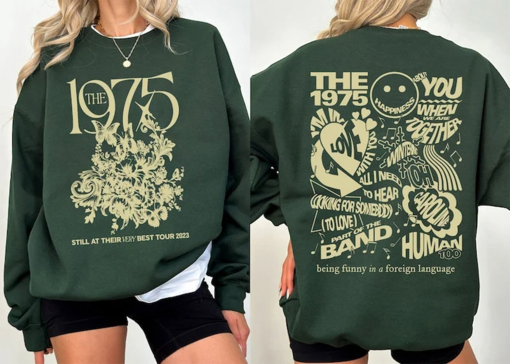 Retro The 1975 Tour 2023 Shirt, Still At Their Very Best North America Tour 2023 Sweatshirt, The 1975 Band Fan Hoodie, The 1975 Music Tour