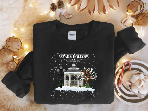 Stars Hollow Christmas Festival Sweatshirt, Christmas Gifts, Christmas Tree Shirt, Christmas Winter Festival Sweater, Christmas Tree Sweater