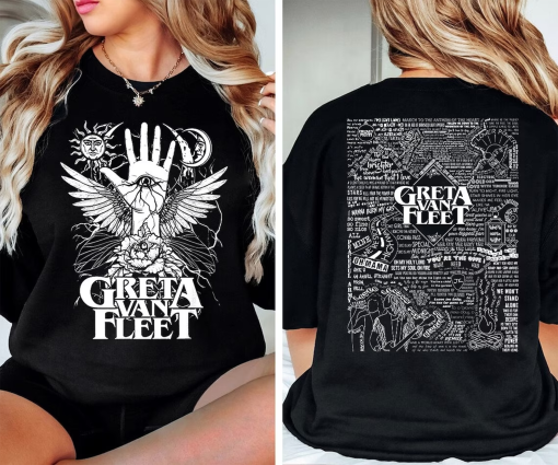 Greta Van Fleet Starcatcher Tour 2023-2024 Sweatshirt, Greta Van Fleet Spring Tour 2024 Shirt, Starcatcher Tour Shirt, Greta Van Fleet Shirt