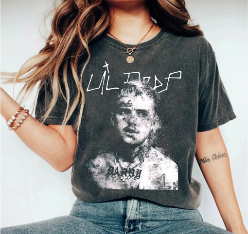 Lill Rap Hip Hop world tour tshirt, Graphic Peep Bootleg Retro 90’s tshirt, Lill fans shirt, gift For men women Comfort Color