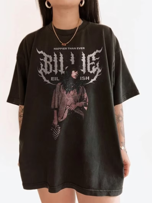 Billie Eilish Happier Than Ever Vintage Tour 2023 Sweatshirt