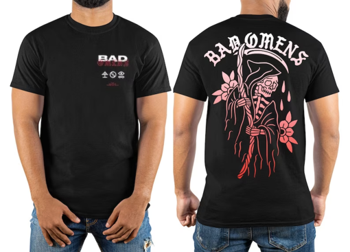 Bad Omens The Concrete Forever Tour 2023 Shirt, Fade Reaper Shirt, 2023 Tour Shirt, Bad Omens Fan Gift Shirt, Graphic Wraith Bad Omens Tee