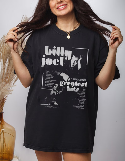 Billy Joel Vintage t shirt, Billy Joel Scenes From An Italian Restaurant Shirt Vintage Shirt, Billy Joel shirt, Billy Joel