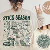 Vintage 2 Sides Stick Season Tour Sweatshirt, Noah Kahan Stick Season Tour Sweater, Kahan Folk Pop Music, Country Music Shirt