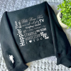 Billie Eilish Songs Embroidered Shirt