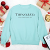 Tiffany Sweatshirt Tiffany Shirt Tiffany Co TShirt Tiffany and Co TShirt Tiffanys and Co Hoodie Breakfast Tiffany’s Tiffany Gift