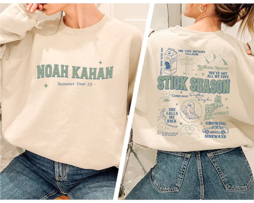 Vintage Stick Season 2023 Comfort Colors Shirt, Noah Kahan Hoodie, Country Music Shirt, Noah Kahan Stick Season Sweatshirt