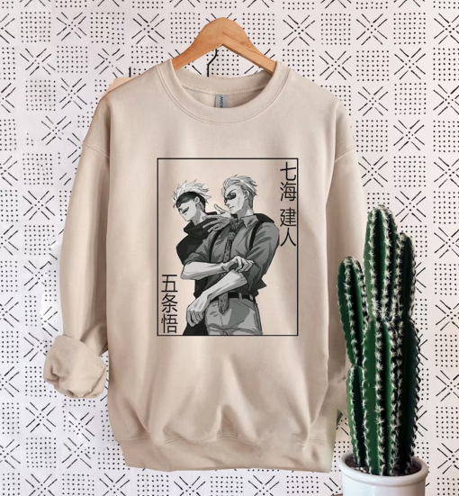 Anime Shirt, Kento Nanami Shirt, Itadori Shirt, Gojo Shirt, Anime T-Shirt, Anime Sweatshirt, Anime Hoodie, Anime Gift, Gift for him