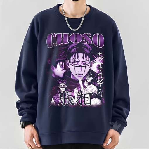 Asethetic Japanese Choso Unisex Sweatshirt | Japanese Manga Anime Stylish Streetwear sweatshirt